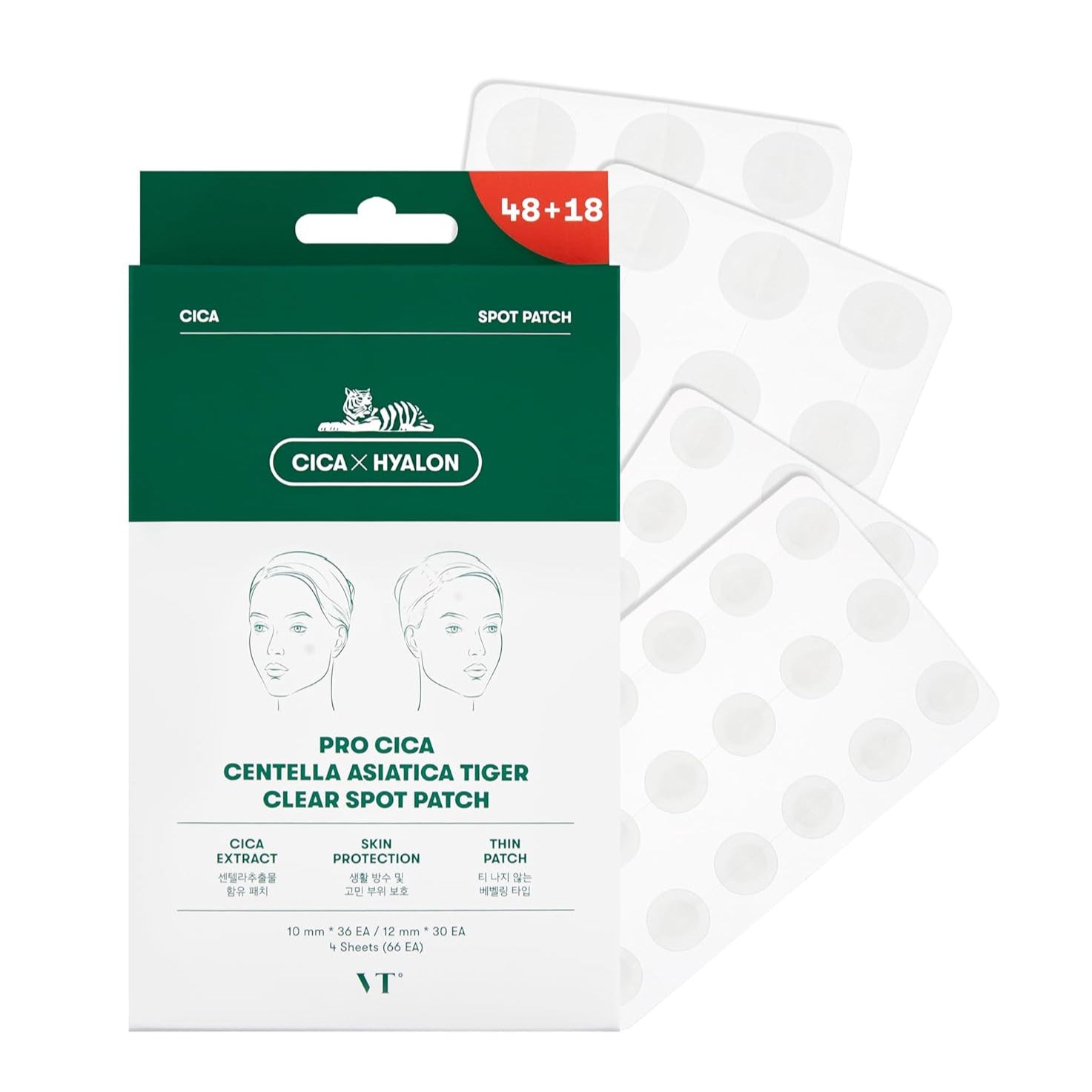 Pro Cica Tiger Spot Patch (66 patches)