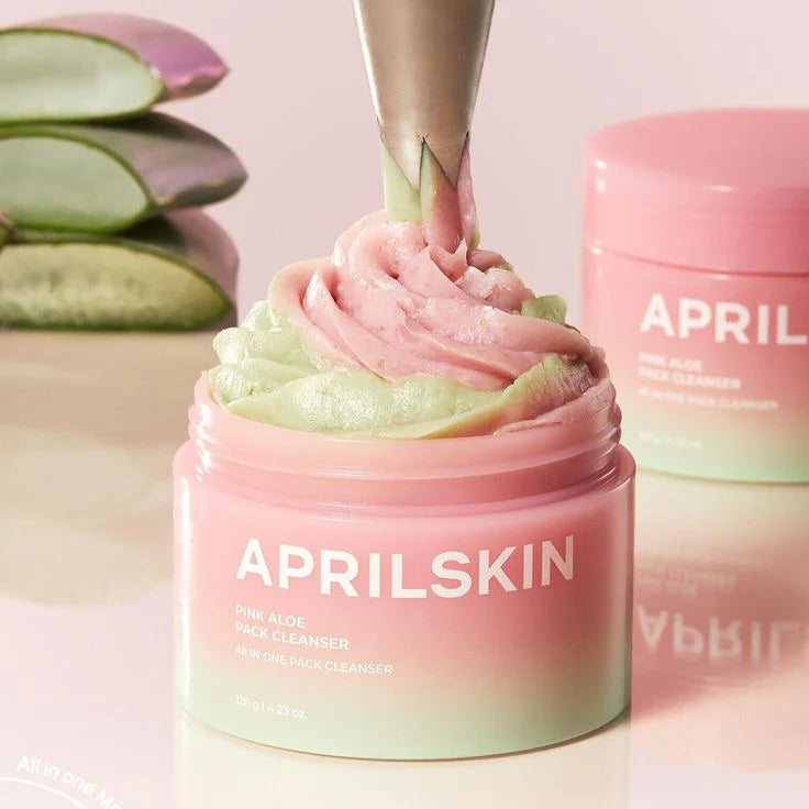 Pink Aloe Pack Cleanser (120g)