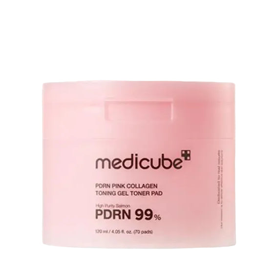 PDRN Pink Collagen Toning Gel Toner Pad (70 sheets)