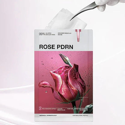 Rose PDRN Essential Healthy Glow Sheet Mask (10pcs)