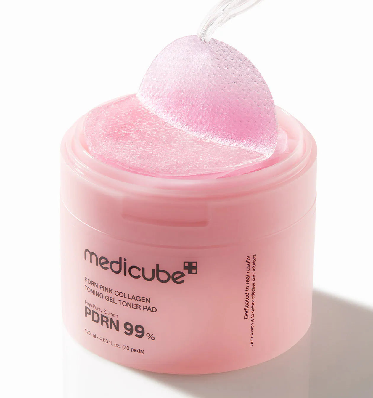 PDRN Pink Collagen Toning Gel Toner Pad (70 sheets)